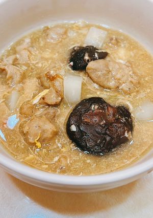 香菇蘿蔔肉羹湯（簡易版） 的食譜成品照片