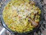 Arroz con pollo fácil y rápido
