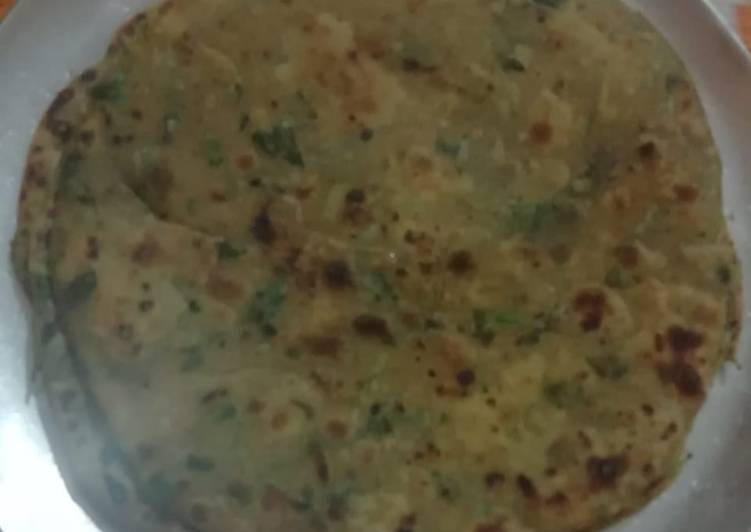 Recipe of Ultimate Methi paratha
