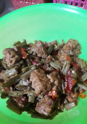 Foto resep Oseng tempe dan baby buncis