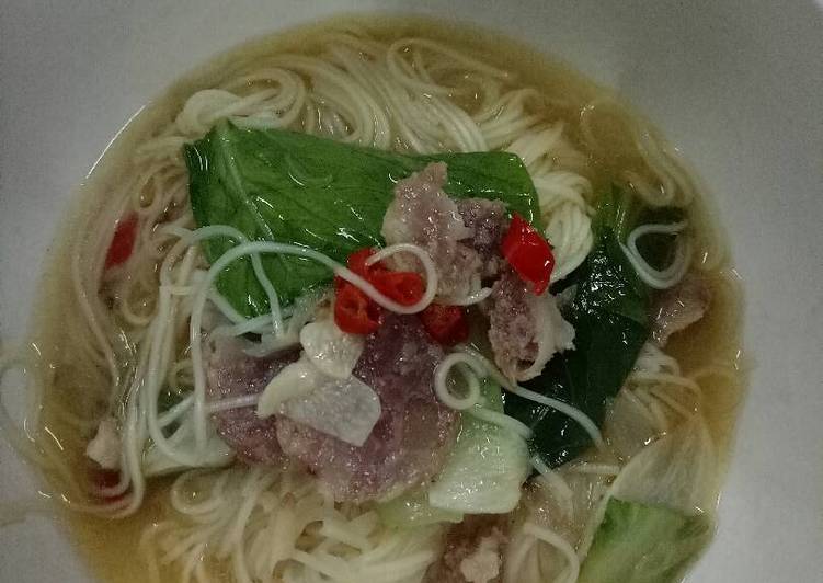 Misoa kuah daging