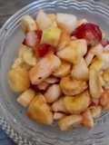 Tango chutney fruit chat 🍌🍎🍓