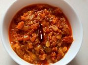 A picture of badi ki sabzi