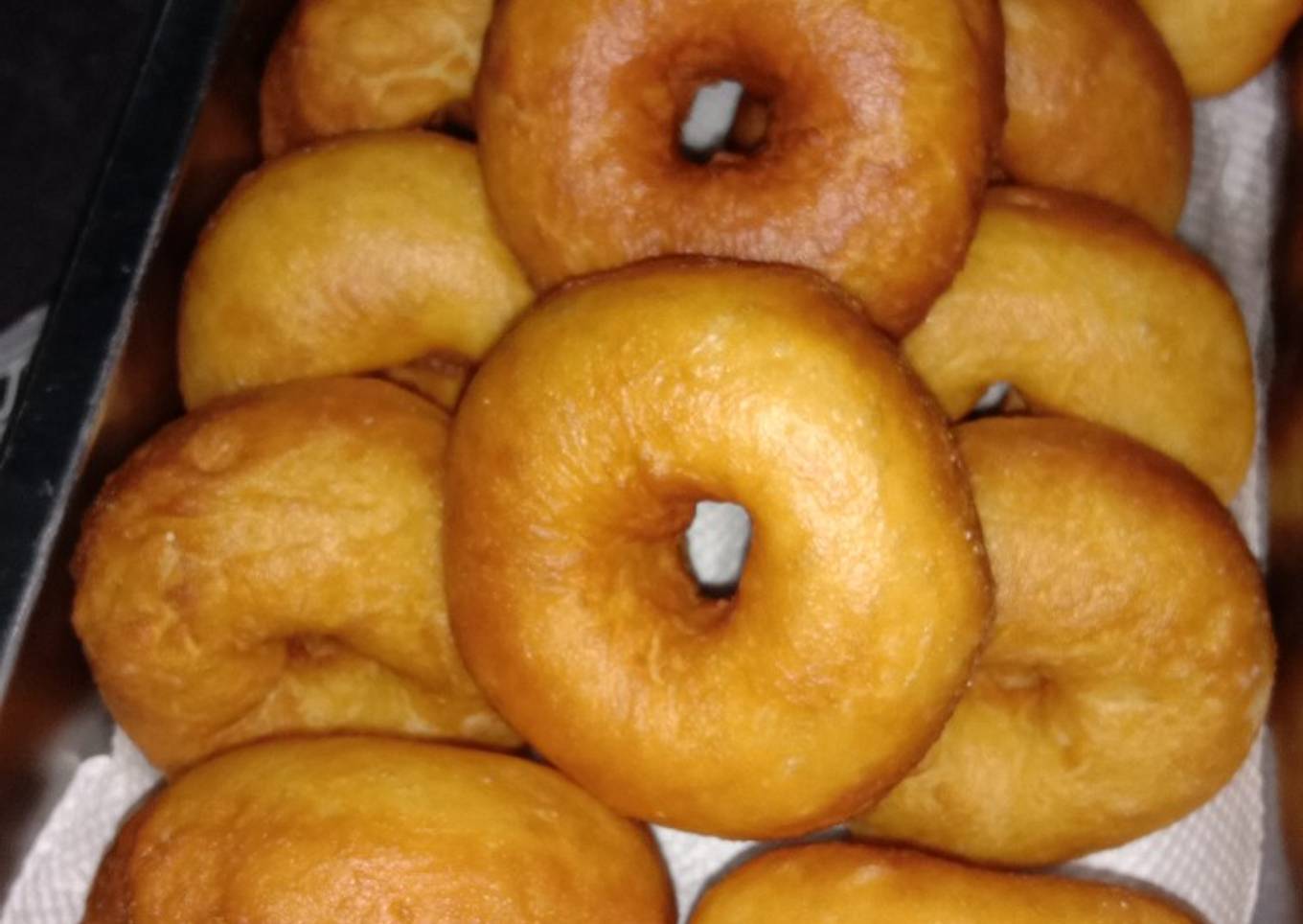 Donat Susu Soya tanpa Telur