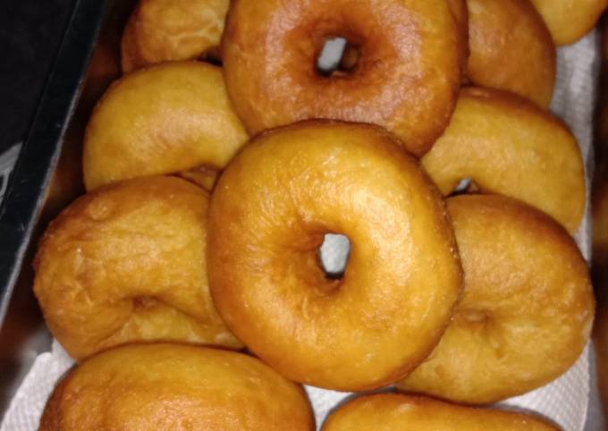 Yuk intip, Cara  membuat Donat Susu Soya tanpa Telur  sesuai selera