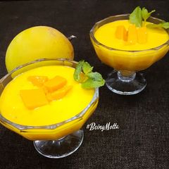 A picture of Mango Phirni.