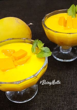 A picture of Mango Phirni.
