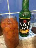 Quinotos enteros al whisky