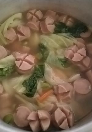 Foto resep Sop sosis anti ribet