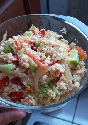 Foto resep Orak arik tofu