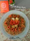 Mie Goreng dengan Garnish Wortel