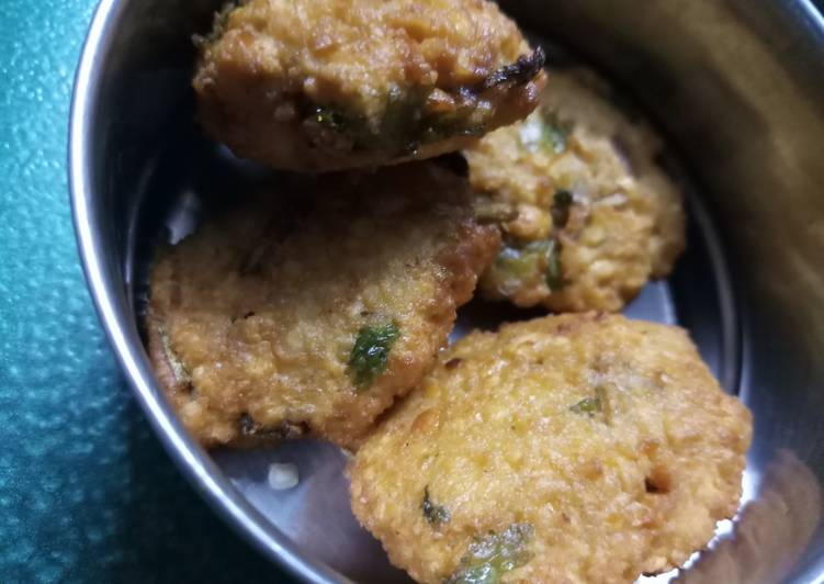 Recipe of Any-night-of-the-week Chenna Vadai-Snack