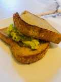 Avocado Egg Salad Toast