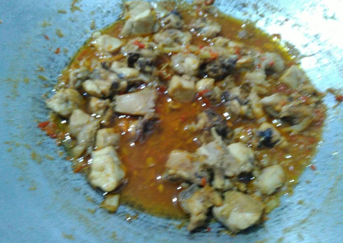 Rica-rica Ayam Sederhana