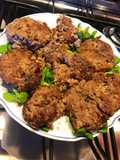 Polpette di manzo al curry con melanzane