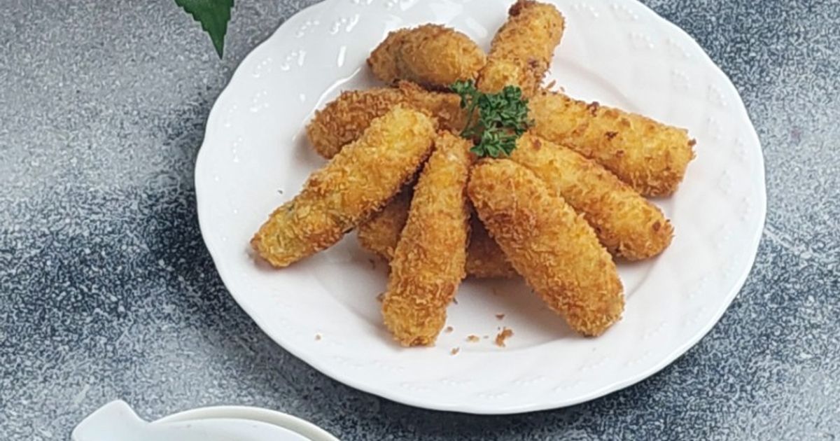 Kroket telur dan mayo