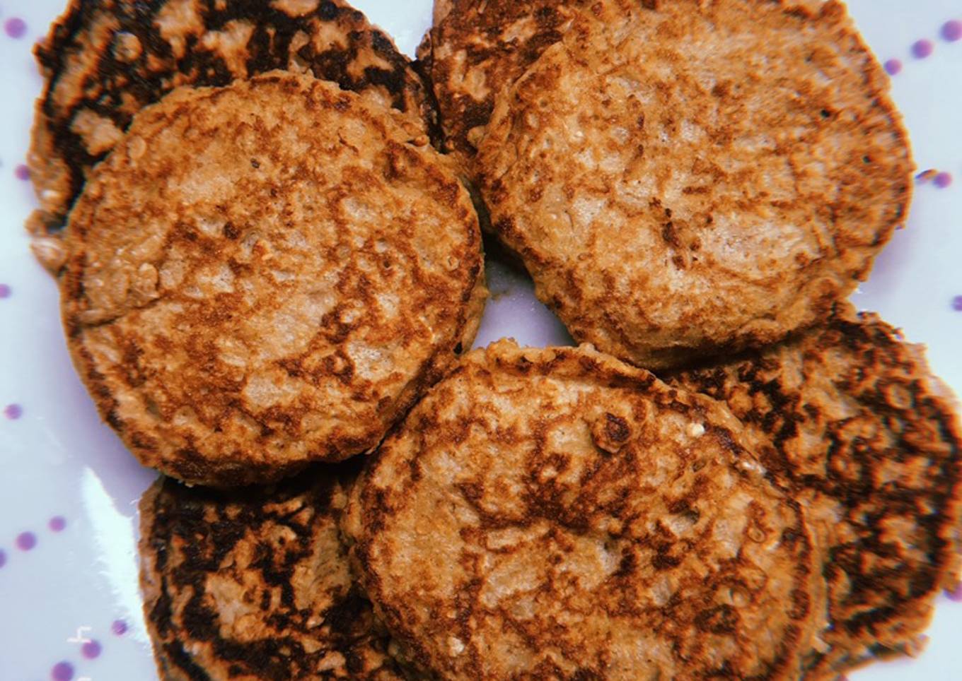 Tortitas de Plátano y Avena