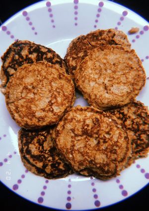 Una foto de Tortitas de Plátano y Avena