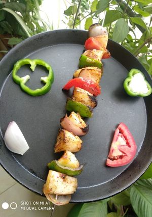 A picture of Idli Satay.