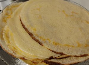 Una foto de Filloas, panqueques 😋😁 en licuadora