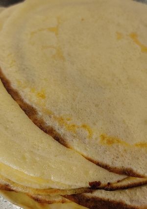 Una foto de Filloas, panqueques 😋😁 en licuadora