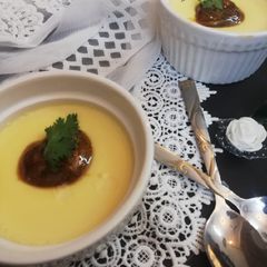 A picture of Instant egg pudding.