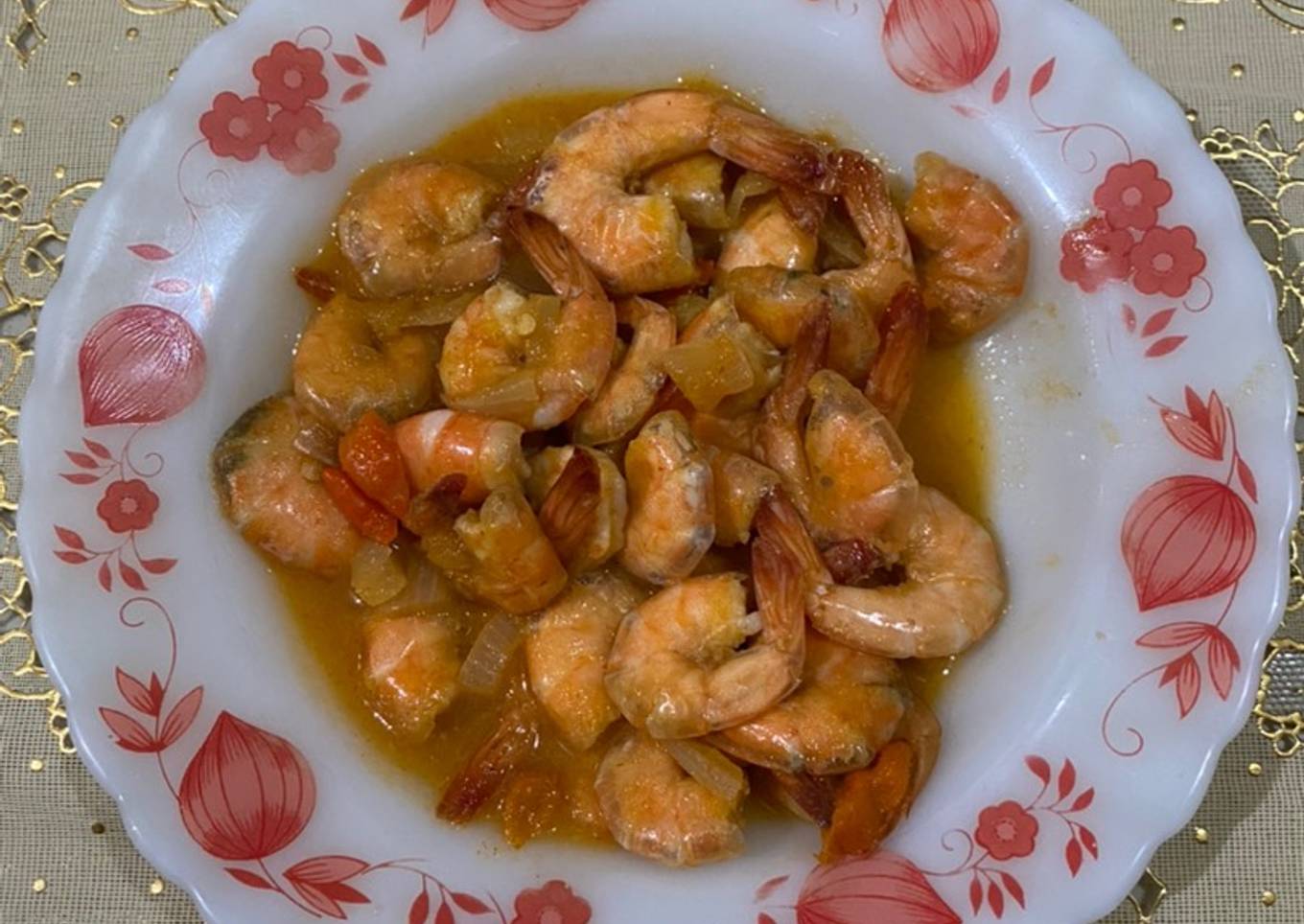 Udang asam manis