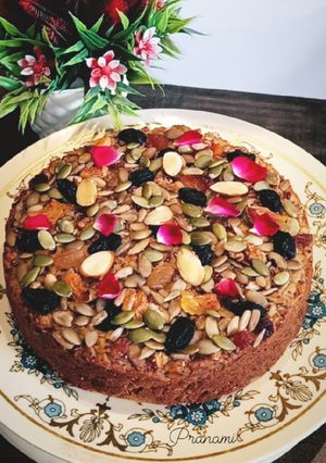 A picture of Oats Cake (Gluten Free and sugar free).