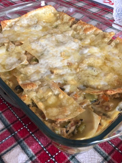 Una foto de Lasaña de atún y verduras