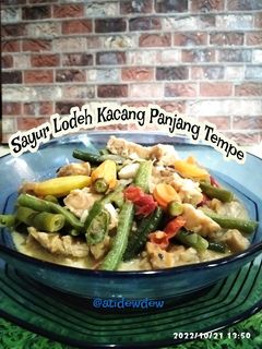 Foto resep *Sayur Lodeh Kacang Panjang Tempe*