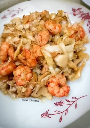 Foto resep Tumis kol-udang