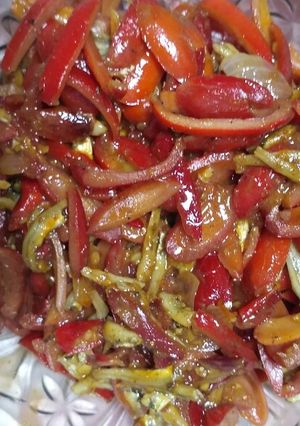 Foto resep Oseng-oseng kulit melinjo+teri