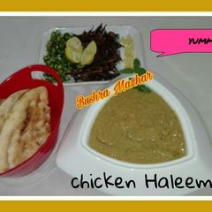 A picture of Chicken Haleem.