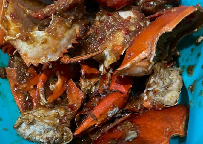 2. Kepiting asam manis pedas