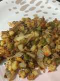 Machaca Sonorense con Verdura