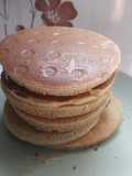 Panqueques esponjosos versión más. Saludables