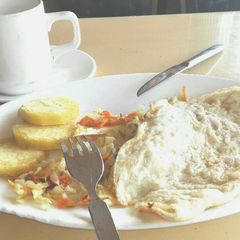 A picture of Mayai kienyeji, salad potato.