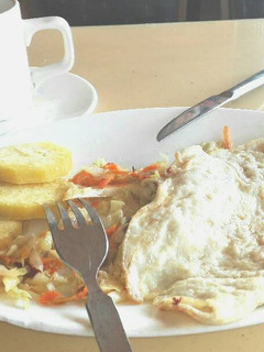 A picture of Mayai kienyeji, salad potato.