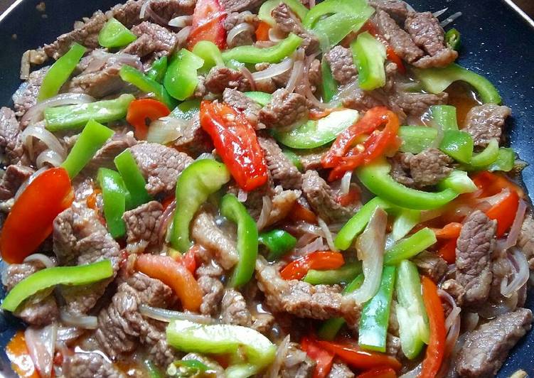 Cara Gampang Menyiapkan Mugal-gal Saudia (مقلقل الحم Arabic Food) yang Enak