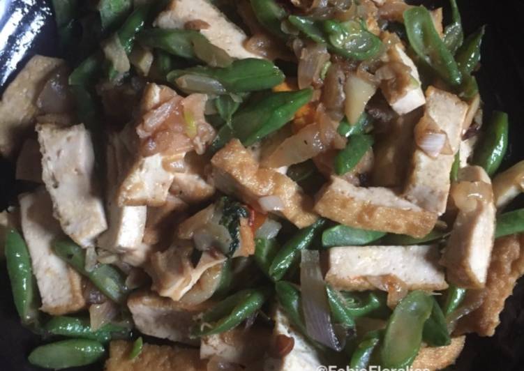 Cara memasak Tumis Tahu Buncis, Manis-Gurih, Menggugah Selera