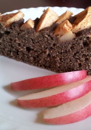 Almás tönkölytorta recept fotója