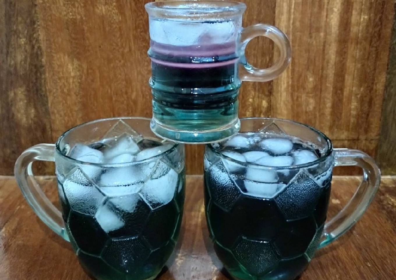 Butterfly Pea & Lemon Iced Tea