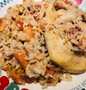 Simple Way Make Recipe Chicken, Carrot and Rice Bake that is Really Delicious, Perfect}