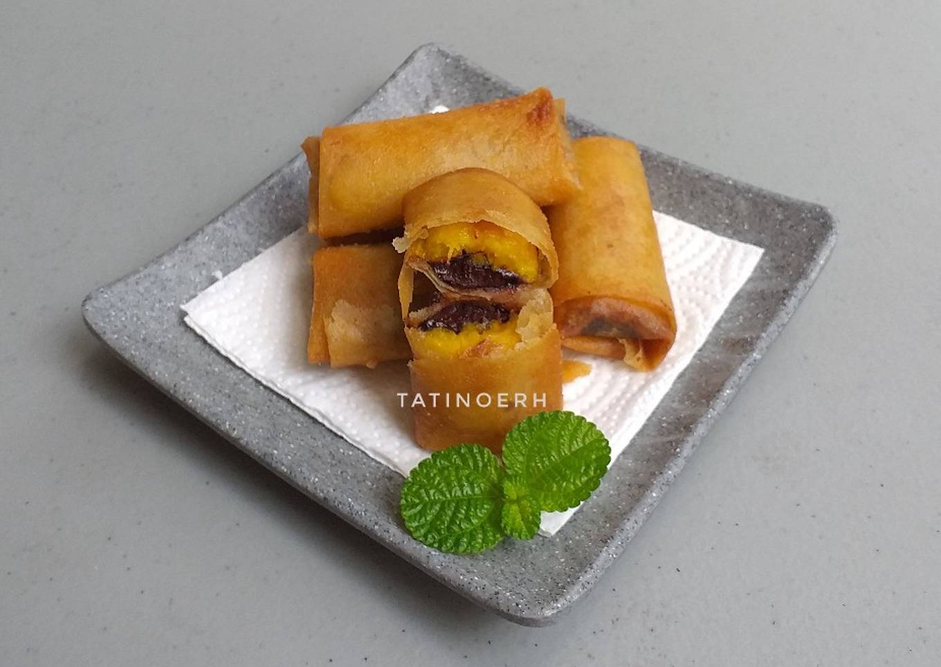 Pisang coklat Kulit Lumpia