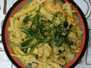 A picture of măng tươi xào tôm