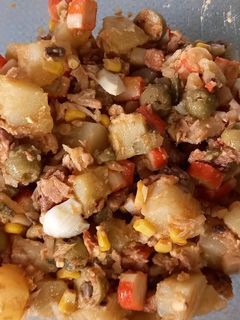 Una foto de 175. Ensalada campera con caballa