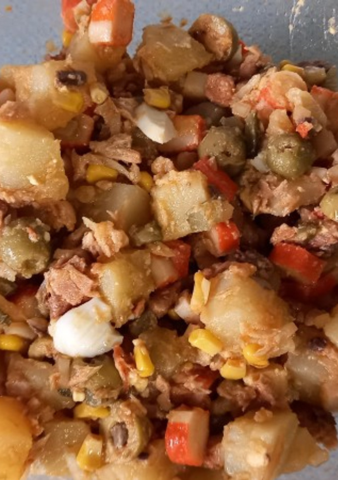 Una foto de 175. Ensalada campera con caballa