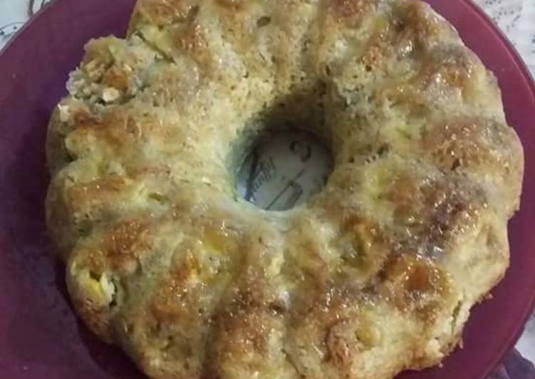 Bolo de banana fitness sem farinha