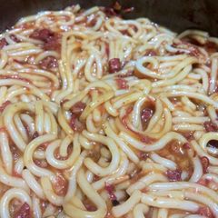 A picture of Basic Filipino Spaghetti.