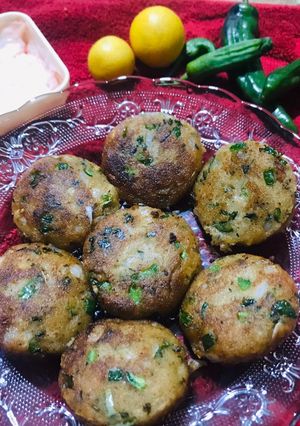 A picture of Tawa potato Crumbs kabab.